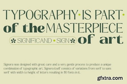 CreativeMarket - Signora Classica - 110 Font