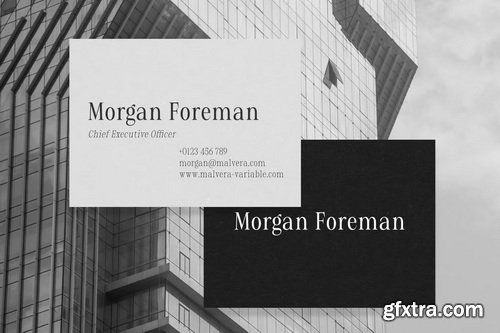 Malvera Variable Serif Typeface - 108 Font