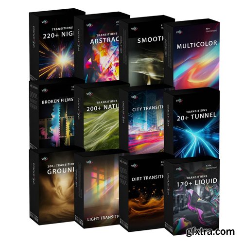 VfxStudio - All Universal Transitions Bundle 1500+