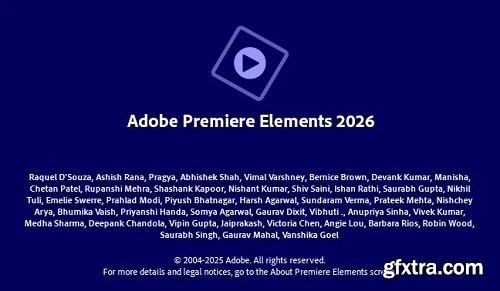 Adobe Premiere Elements 2026 v26.0