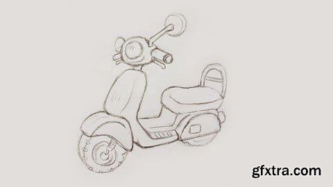Udemy - Perspective Made Easy: Pencil Drawing Vehicles Step By Step