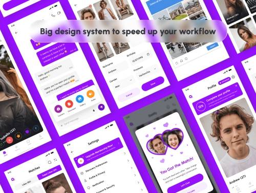 'Datify - Dating App UI Kit'