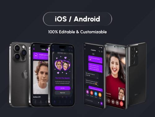 'Datify - Dating App UI Kit'