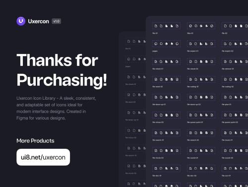 'File & Folder - Uxercon Icon Pack'