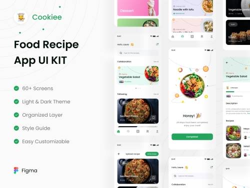 'Food Recipe UI KIT' 'Food Recipe UI KIT'
