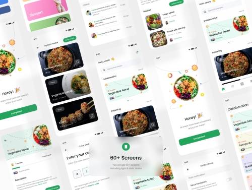 'Food Recipe UI KIT' 'Food Recipe UI KIT'