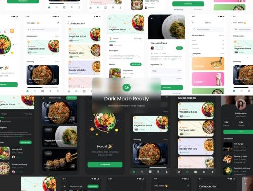 'Food Recipe UI KIT' 'Food Recipe UI KIT'