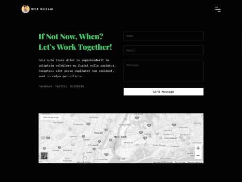 'Grit - Portfolio/CV/Resume HTML Template'