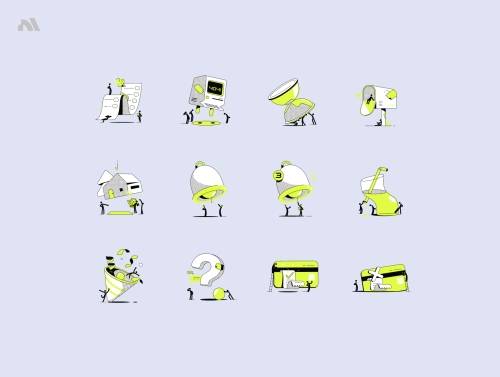 'Kama Dot Illustration Pack'