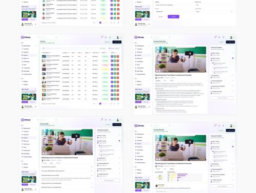 'Online Course & Education LMS Figma Admin UI Template Kit' 'Online Course & Education LMS Figma Admin UI Template Kit'