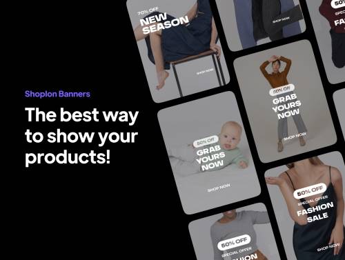 'Shoplon e-Commerce UI Kit'