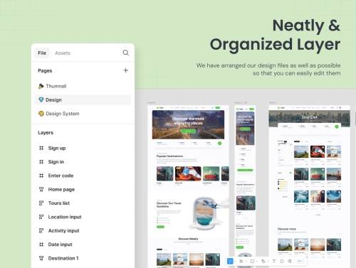 'Tripie - Travel Website UI Kit' 'Tripie - Travel Website UI Kit'