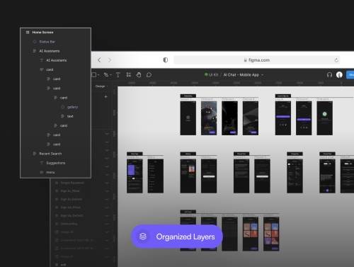 'Virtual Brain | AI Chatbot App UI Kit'