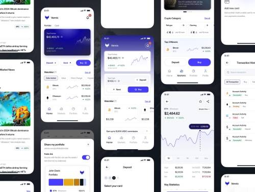 'Zennix - Crypto & Web3 App UI Kit' 'Zennix - Crypto & Web3 App UI Kit'