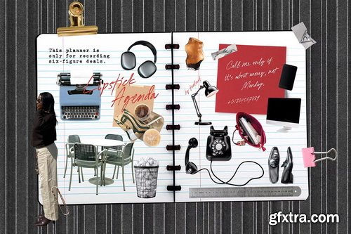 CreativeMarket - Office Siren Collage Pack - 291841091 CreativeMarket - Office Siren Collage Pack - 291841091