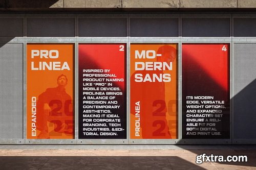 CreativeMarket - Prolinea Family- 20 Font