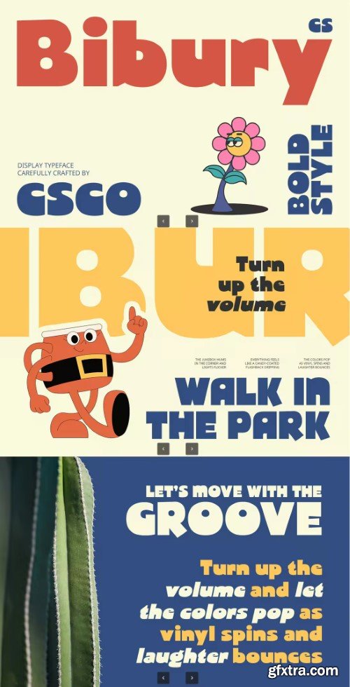 Creativemarket - CS Bibury – Retro Font