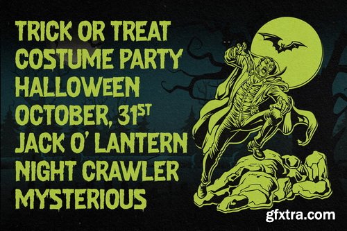 Halloween Font Horror Friday