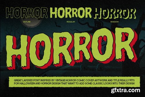 Halloween Font Horror Friday