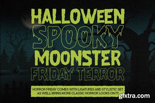 Halloween Font Horror Friday