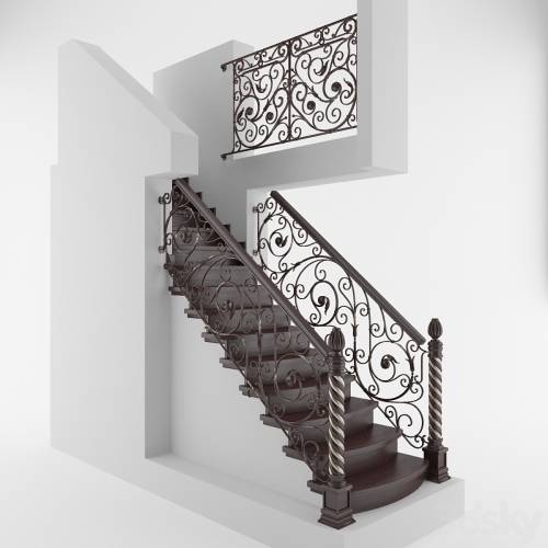 '3dsky Pro - Staircase to the basement'