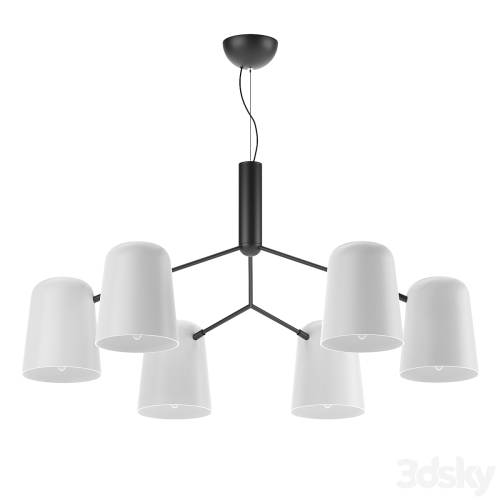 '3dsky Pro - Pendant chandelier F-Promo Trick 2762-6P'