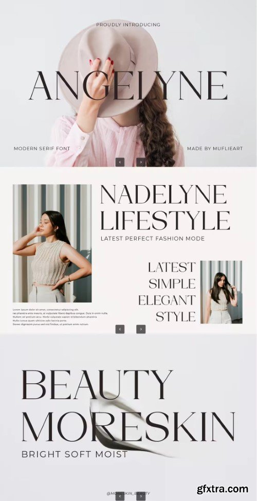 Creativemarket - Angelyne - Modern Serif Font