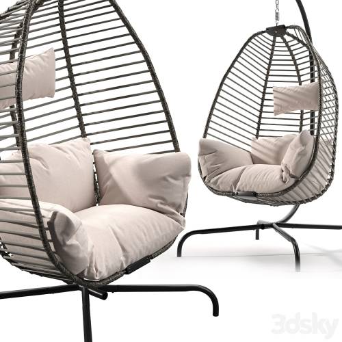 '3dsky Pro - Hanging chair with frame'