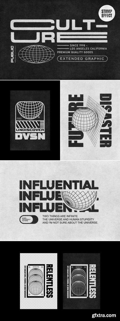 CreativeMarket - Stamp Print Text & Logo Effect 291833972