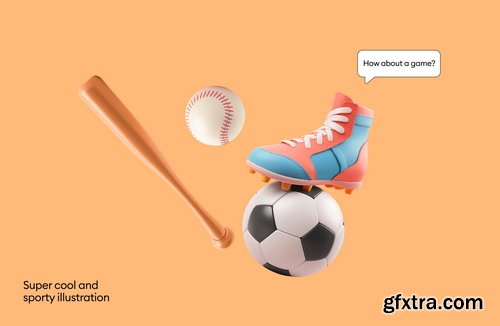 Wannathis - Sport 3d illustrations