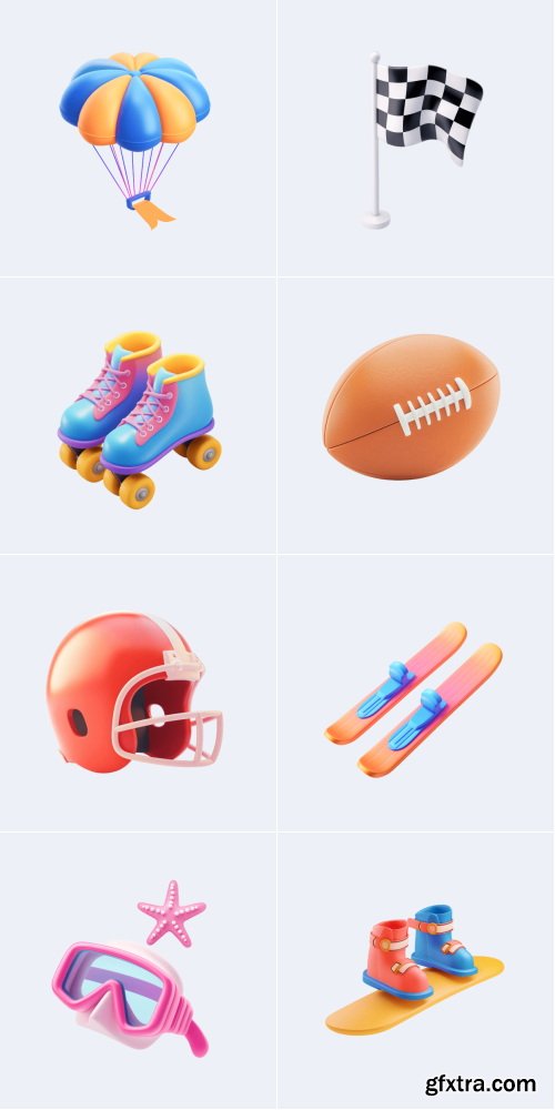 Wannathis - Sport 3d illustrations