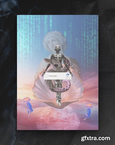 CreativeMarket - MIXED MEDIA SET:Welcome to Cyberland - 92015731