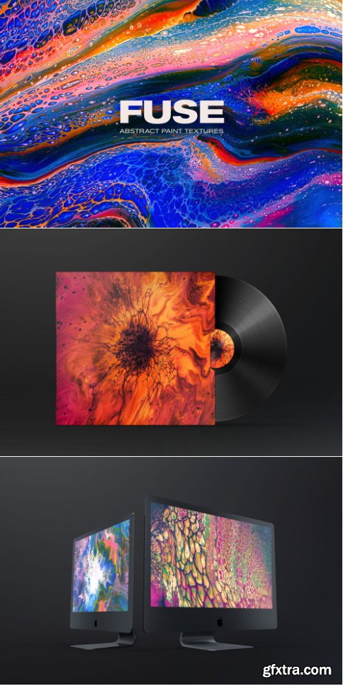 Chromasupply - Fuse: Abstract Paint Textures