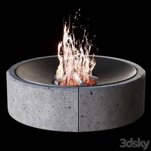 '3dsky Pro - Fireplace №2'