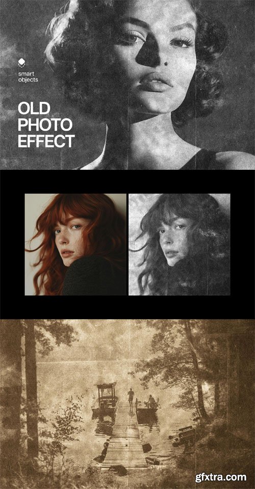 Old Paper Photo Effect for Photoshop