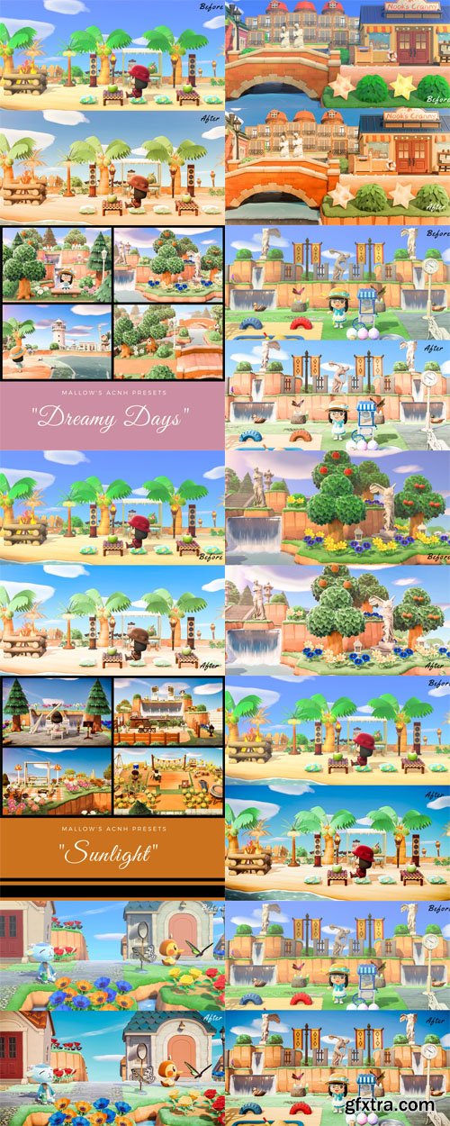 Animal Crossing Mobile Lightroom Presets Pack