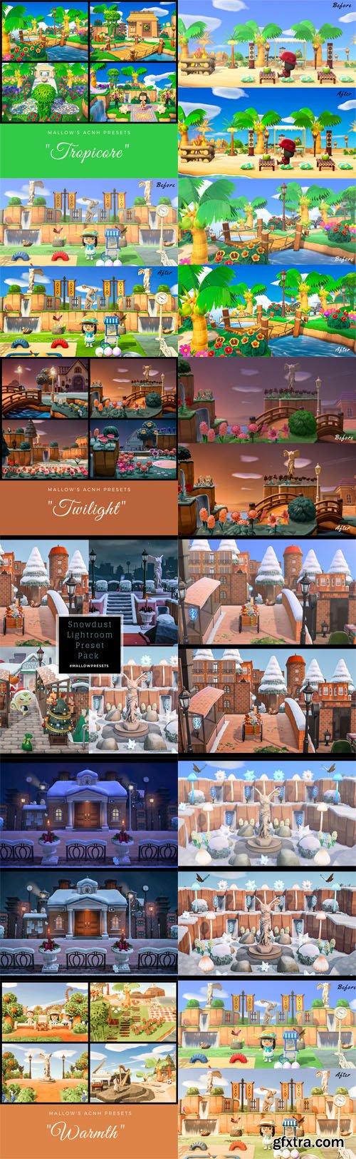 Animal Crossing Mobile Lightroom Presets Pack