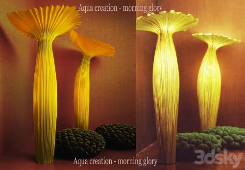 '3dsky Pro - Aqua creation - Morning Glory, Anana Poof'