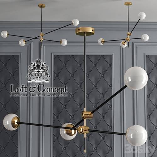 '3dsky Pro - Chandelier Bullarum Si-4 Chandelier'