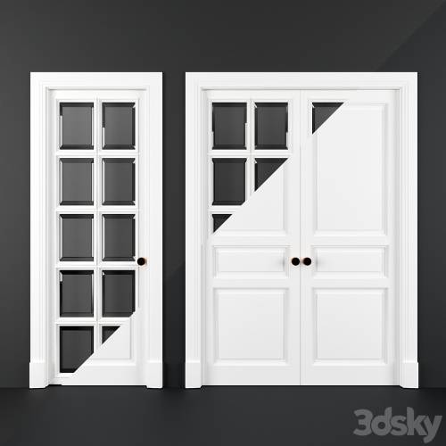 '3dsky Pro - Set of classic doors'