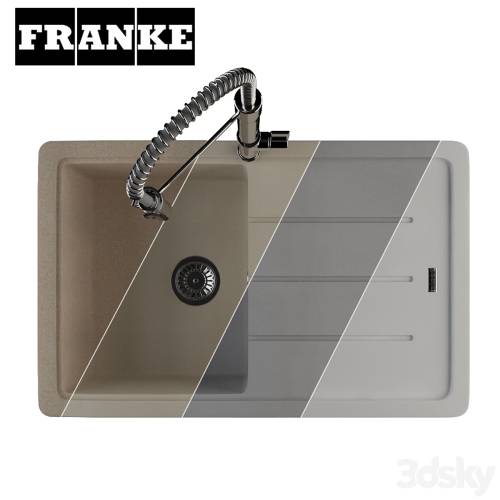 '3dsky Pro - Sink Franke Basis BFG 611-78'