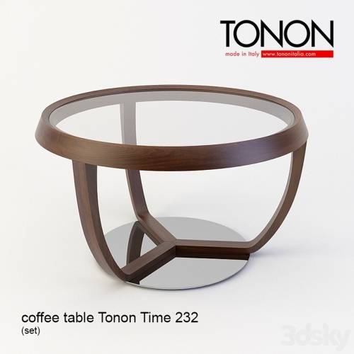 '3dsky Pro - Coffee table Tonon Time 232 (set)'