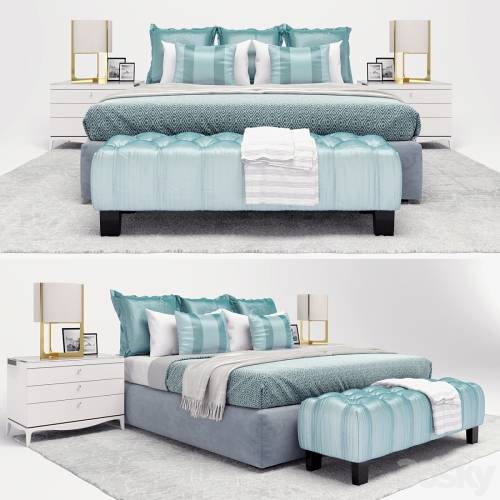 '3dsky Pro - modern bed'