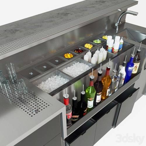'3dsky Pro - Bar station'