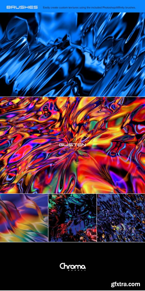 Chromasupply - Glisten: Reflective 3D Textures