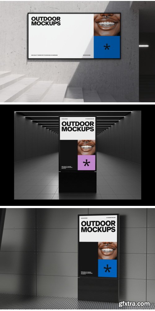 Wannathis - Outdoor billboard mockups