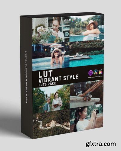 Colorwheelstore - Lut Vibrant Style Pack