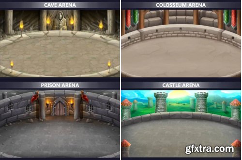 Craftpix - Castle Battle Arena Asset Pack