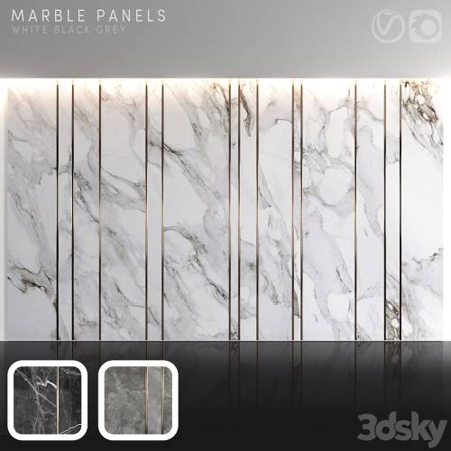 '3dsky Pro - Marble panels 2'
