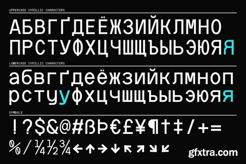 CreativeMarket - Artavion Mono Monospace Typeface - 15 Font